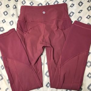 Lululemon all the right places moss rose